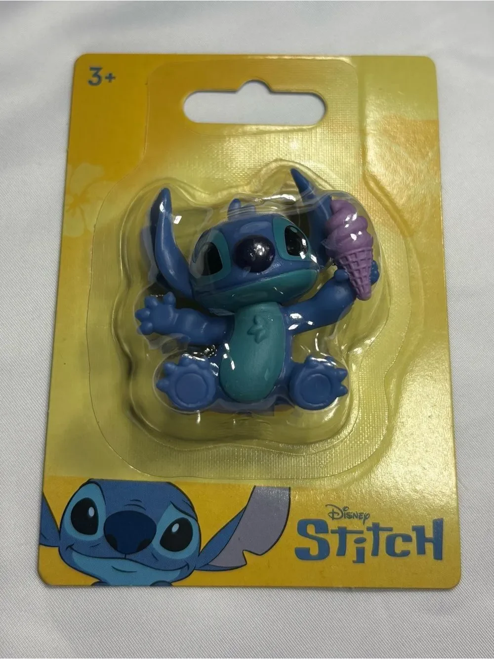 3 New Disney Stitch Bundle Bath Bomb, Nail Set & Figure - Blue